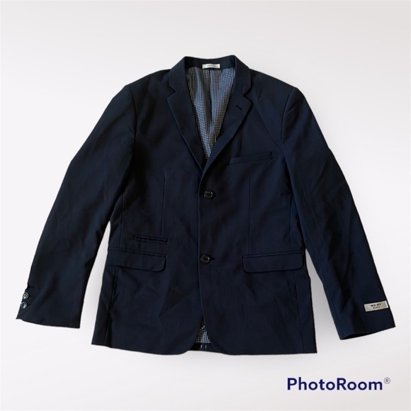WD.NY Men’s Suit Jacket in Navy blue size 18 - Picture 1 of 14